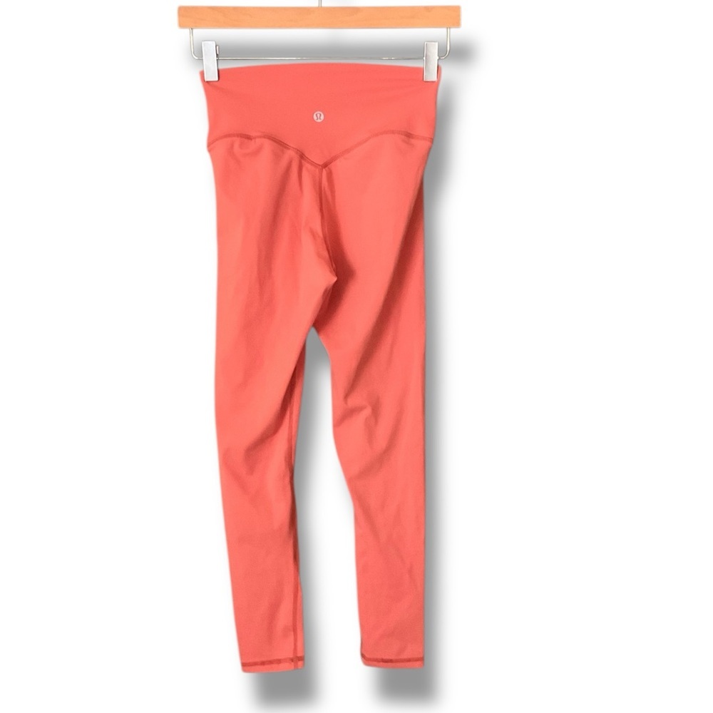 Lululemon Spiced Orange 7/8 High Rise Legging - Picture 2 of 5